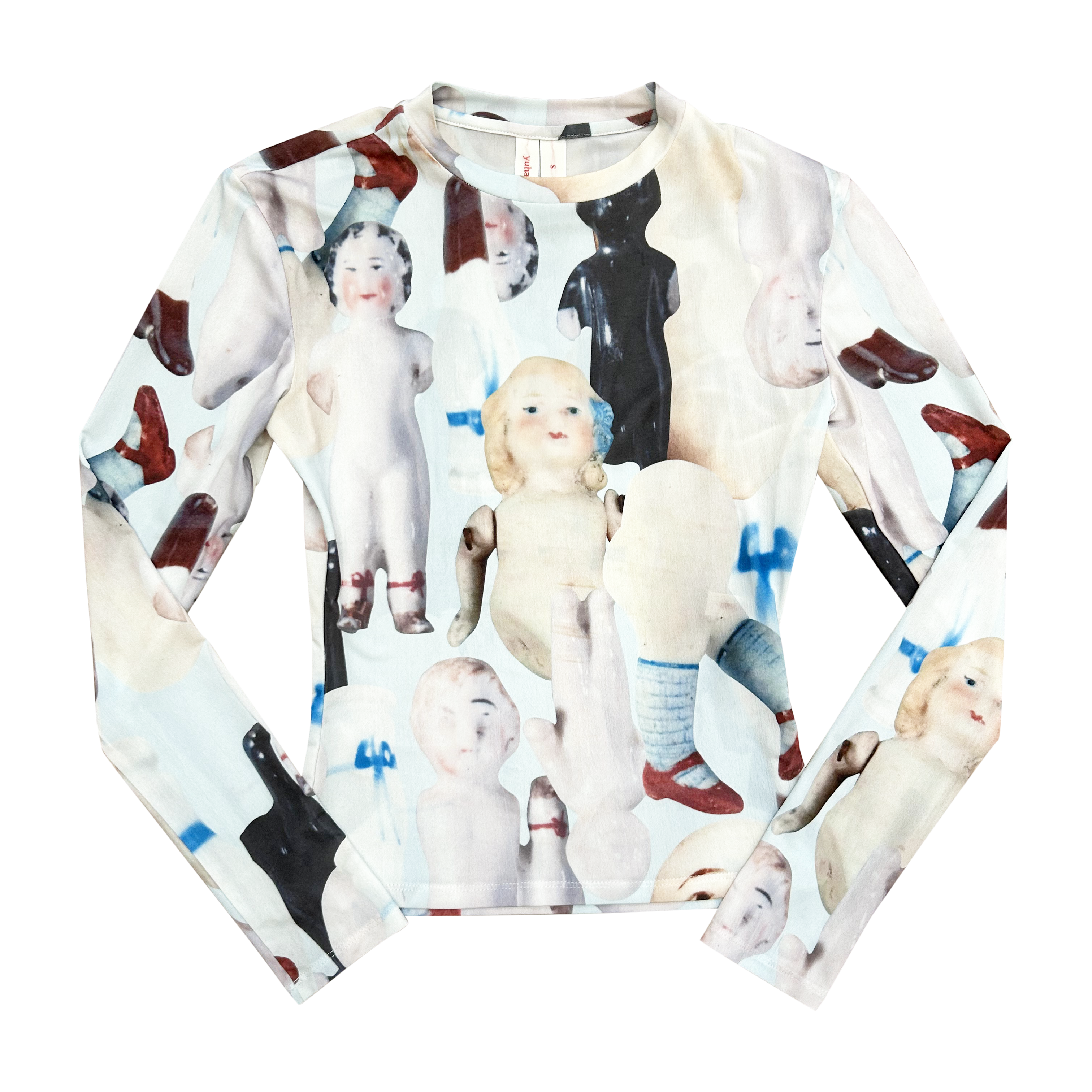 ceramic doll print top
