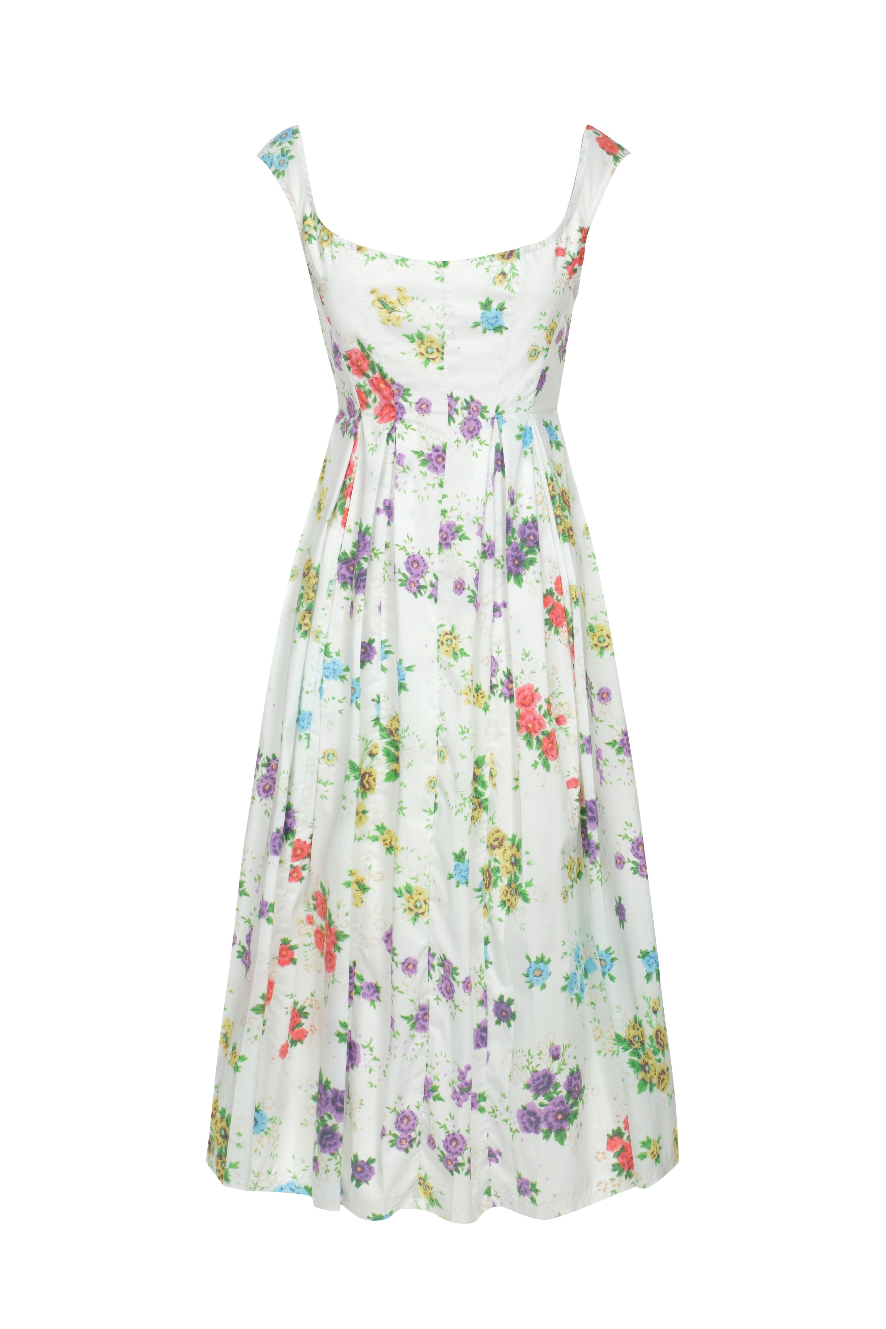 floral cotton dress – yuhan wang