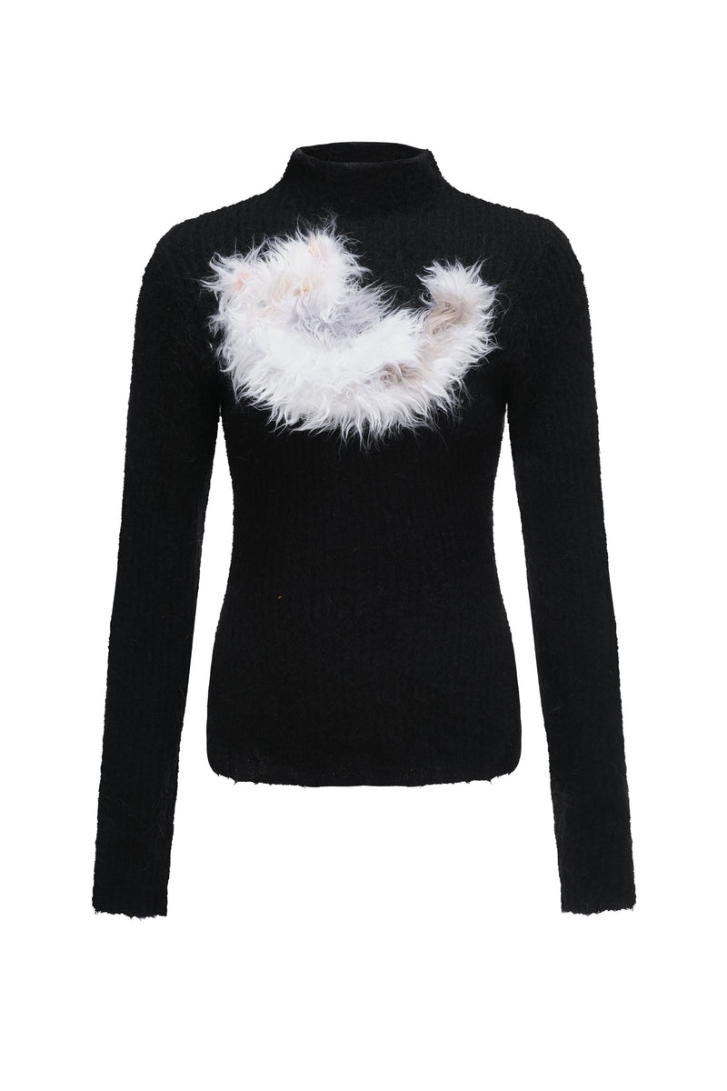 新品YUHAN WANG/purrsona kitty print jumper YUHAN WANG/ユハン・ワン】purrsona kitty print jumper（Tシャツ